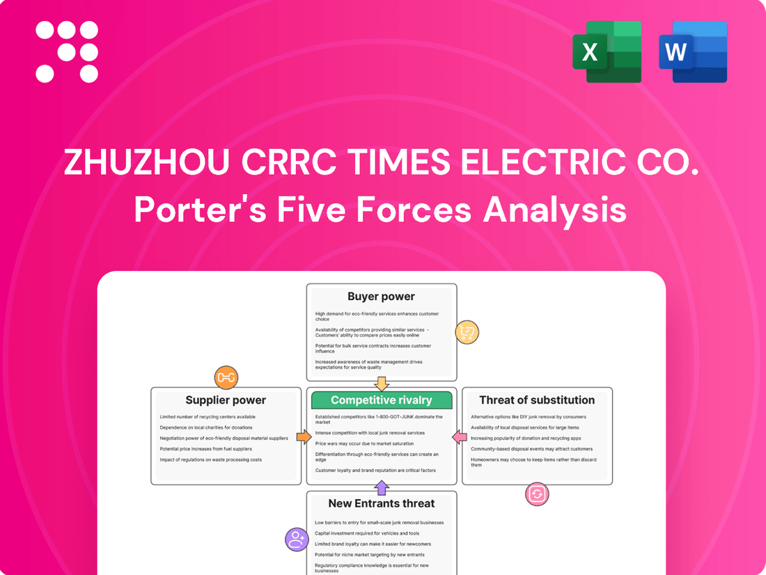 Zhuzhou CRRC Times Electric Co. Porter's Five Forces Analysis