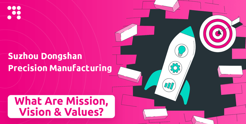 What are Mission Vision & Core Values of Suzhou Dongshan Precision Manufacturing Company?