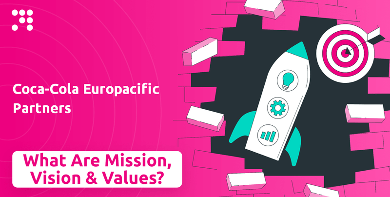 What are Mission Vision & Core Values of Coca-Cola Europacific Partners Company?