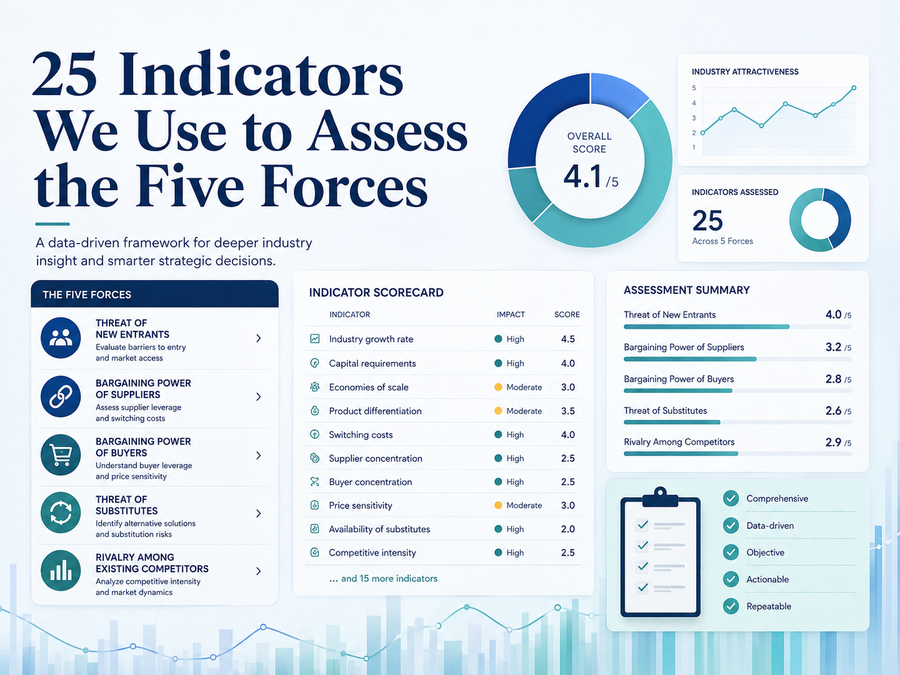 How to Measure the Five Forces: 25 Indicators Every Analyst Should Check