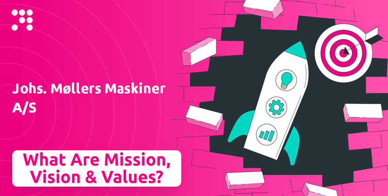 What are Mission Vision & Core Values of Johs. Møllers Maskiner A/S Company?