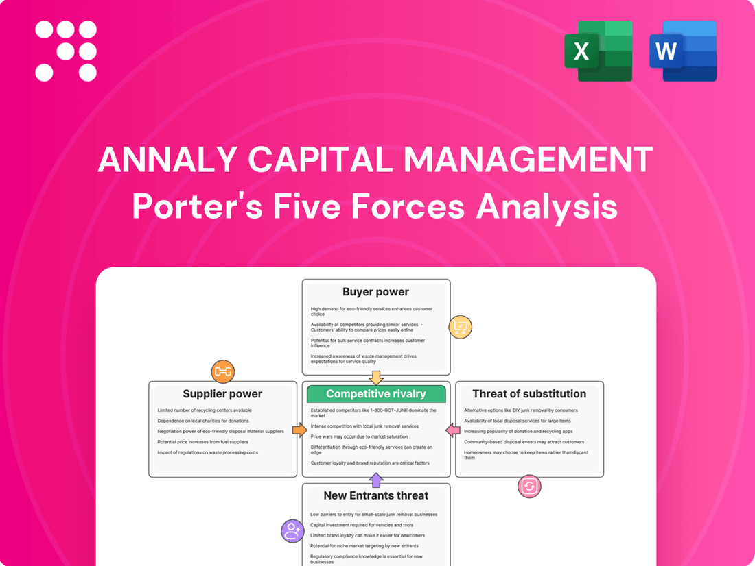 Annaly Capital Management Porter's Five Forces Analysis