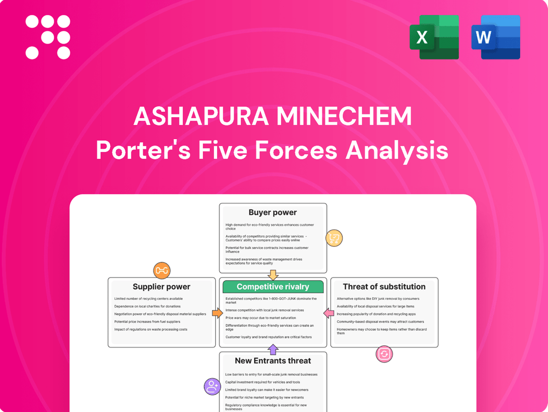 Ashapura Minechem Porter's Five Forces Analysis