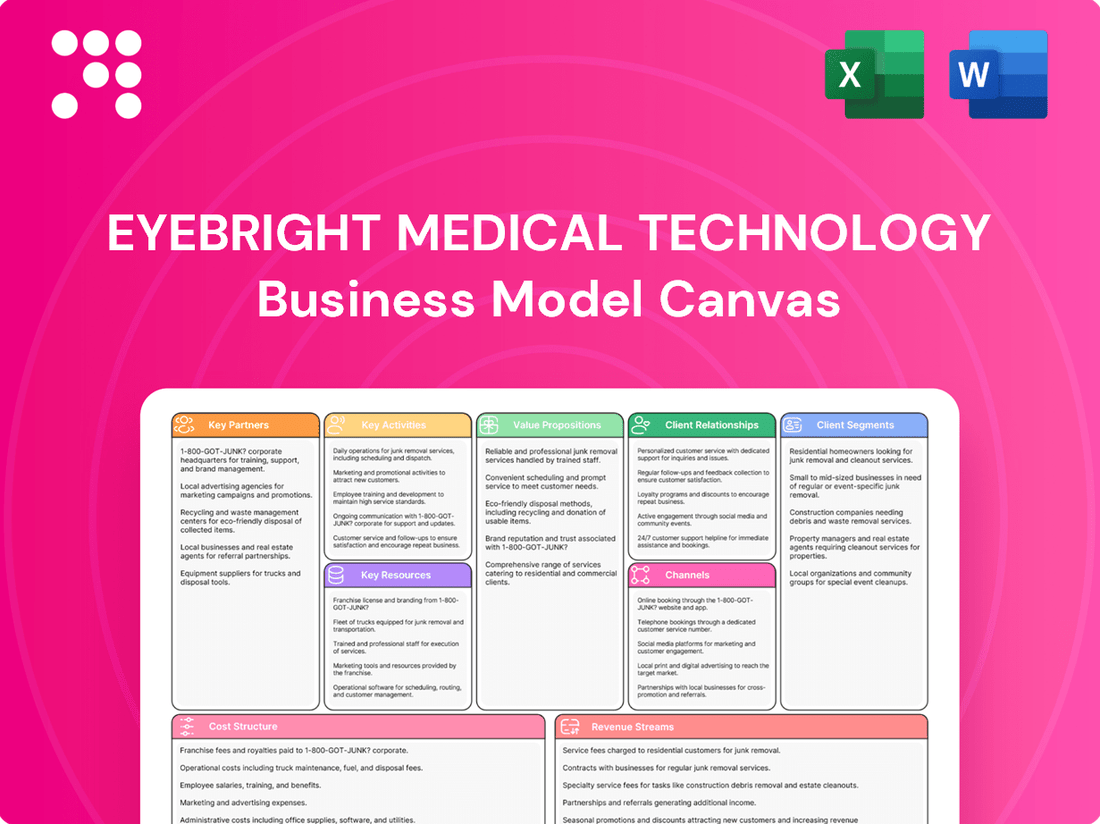 Eyebright Medical Technology Business Model Canvas