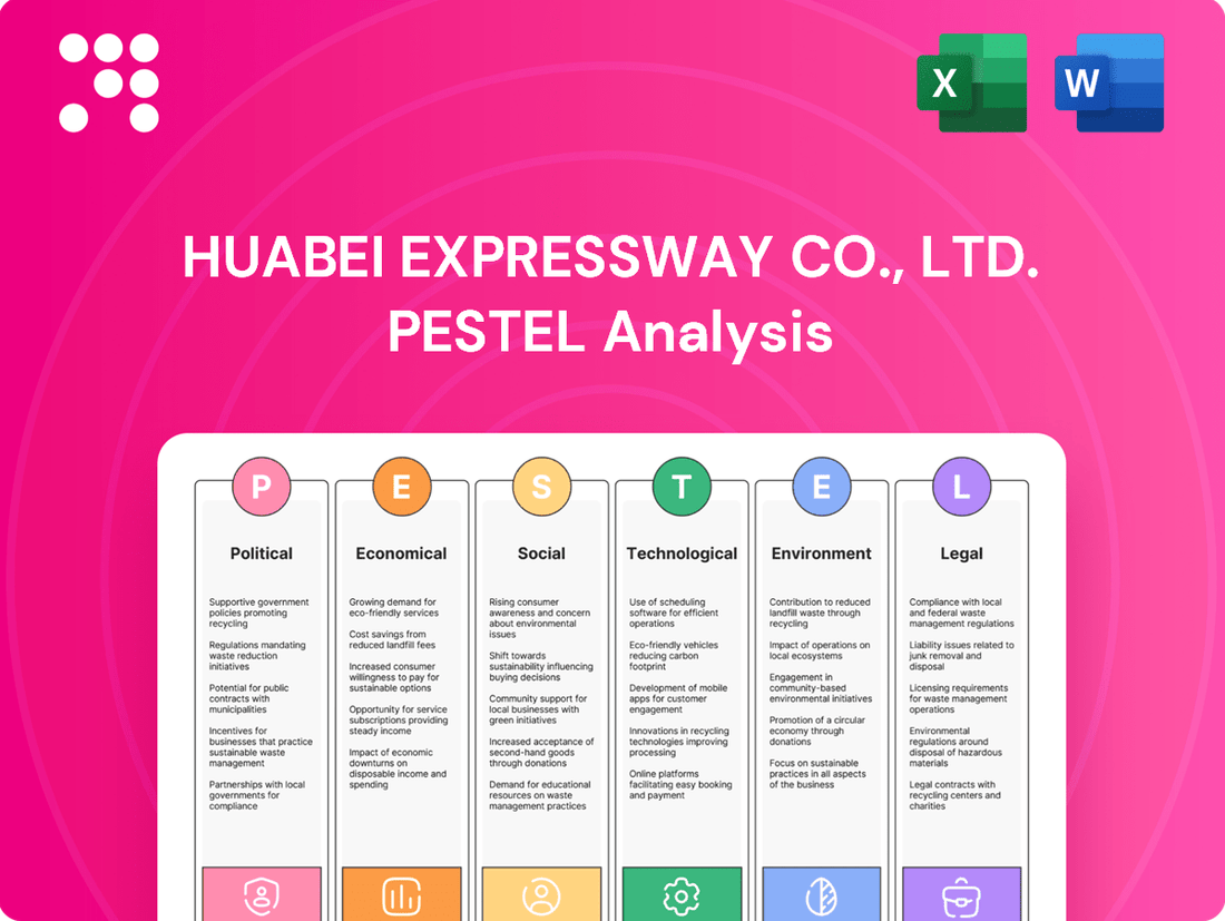 Huabei Expressway Co., Ltd. PESTLE Analysis