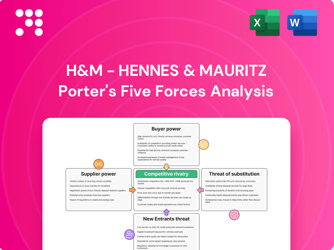 H&M - Hennes & Mauritz Porter's Five Forces Analysis