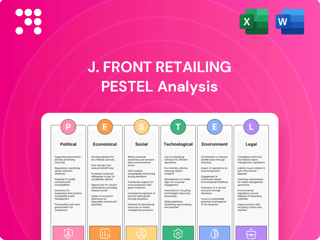 J. Front Retailing PESTLE Analysis