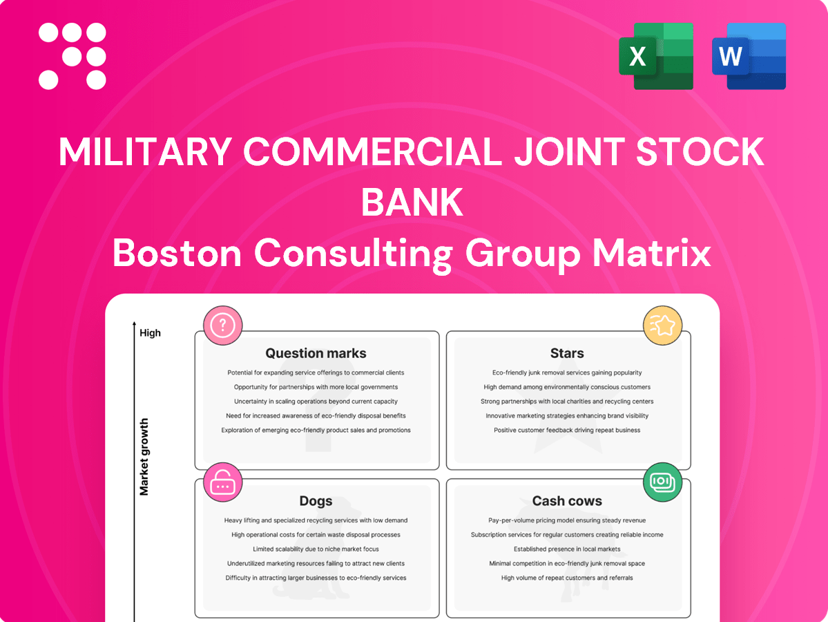 Military Commercial Joint Stock Bank BCG Matrix Analysis ...