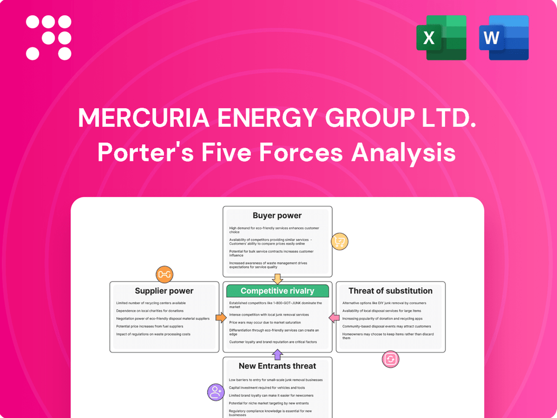 Mercuria Energy Group Ltd. Porter's Five Forces Analysis