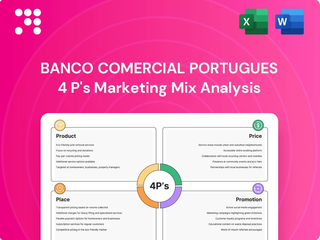Banco Comercial Portugues Marketing Mix