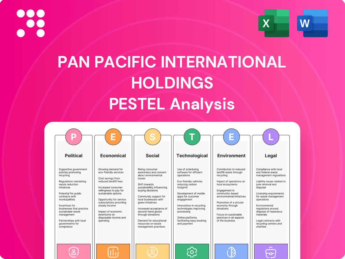 Pan Pacific International Holdings PESTLE Analysis