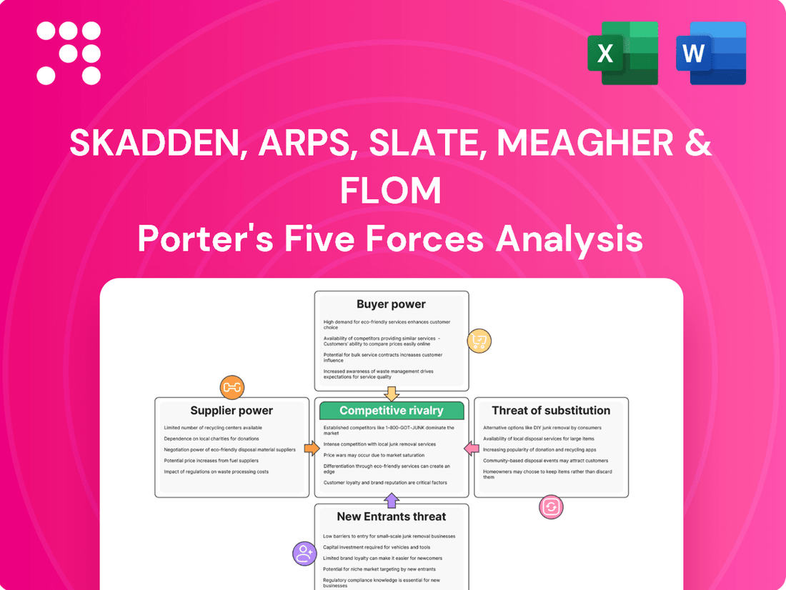 Skadden, Arps, Slate, Meagher & Flom Porter's Five Forces Analysis