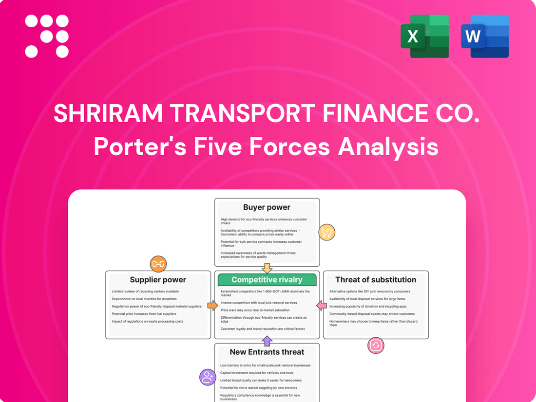 Shriram Transport Finance Co. Porter's Five Forces Analysis