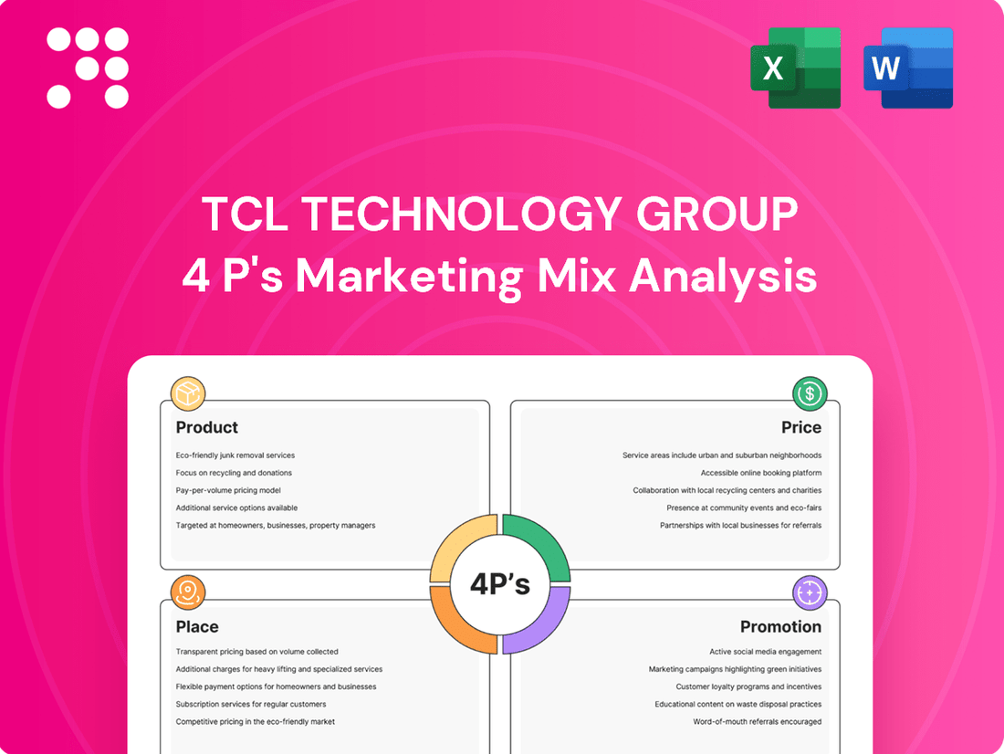TCL Technology Group Marketing Mix
