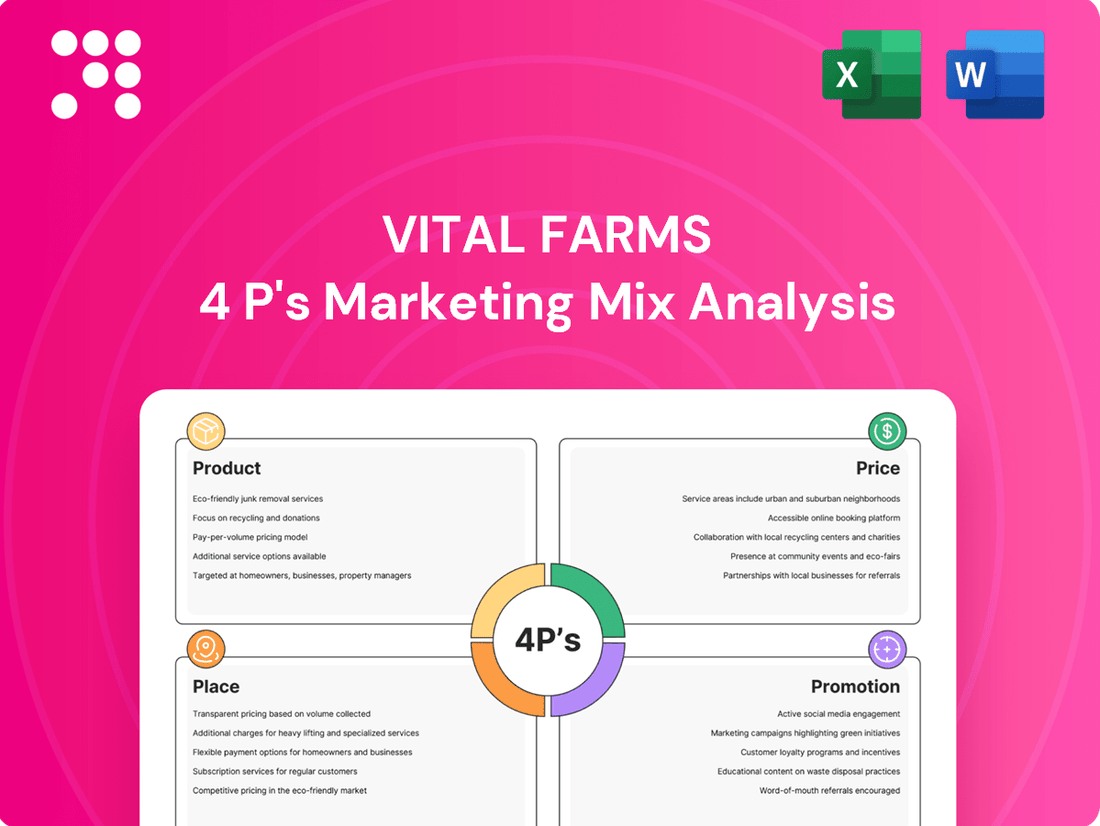 Vital Farms Marketing Mix