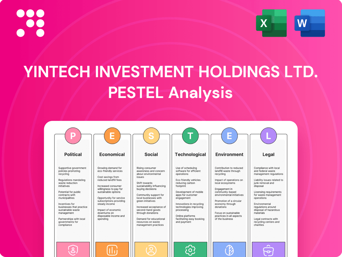 Yintech Investment Holdings Ltd. PESTLE Analysis